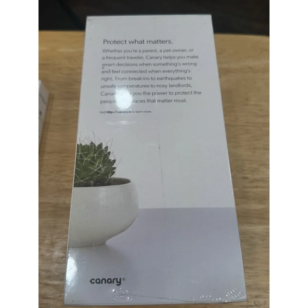 Canary CAN100USBK All-In-One Smart Home Security Camera Black New Sealed